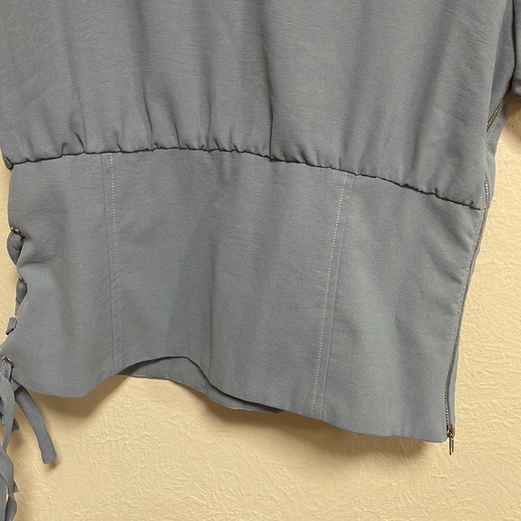 JOA Puff Sleeve Top Large - Picture 3 of 14